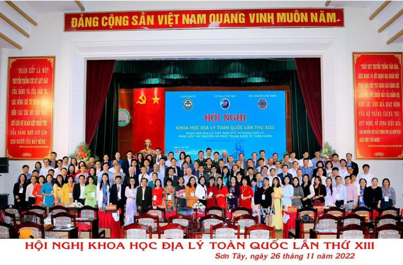 Hội nghị khoa học địa lý toàn quốc lần thứ XIII - Sơn Tây 2022
